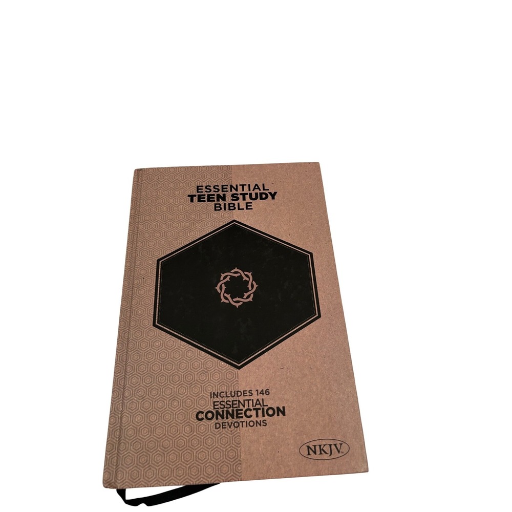 Holman NKJV Essential Teen Study Bible OS Brown Hardcover Teens